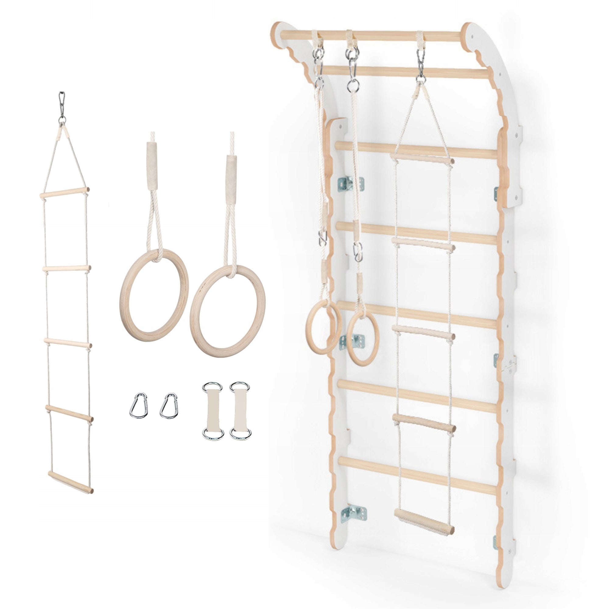 Training Gymnastic Ladder for Kids+Gymnastic Wheels+Line Ladder