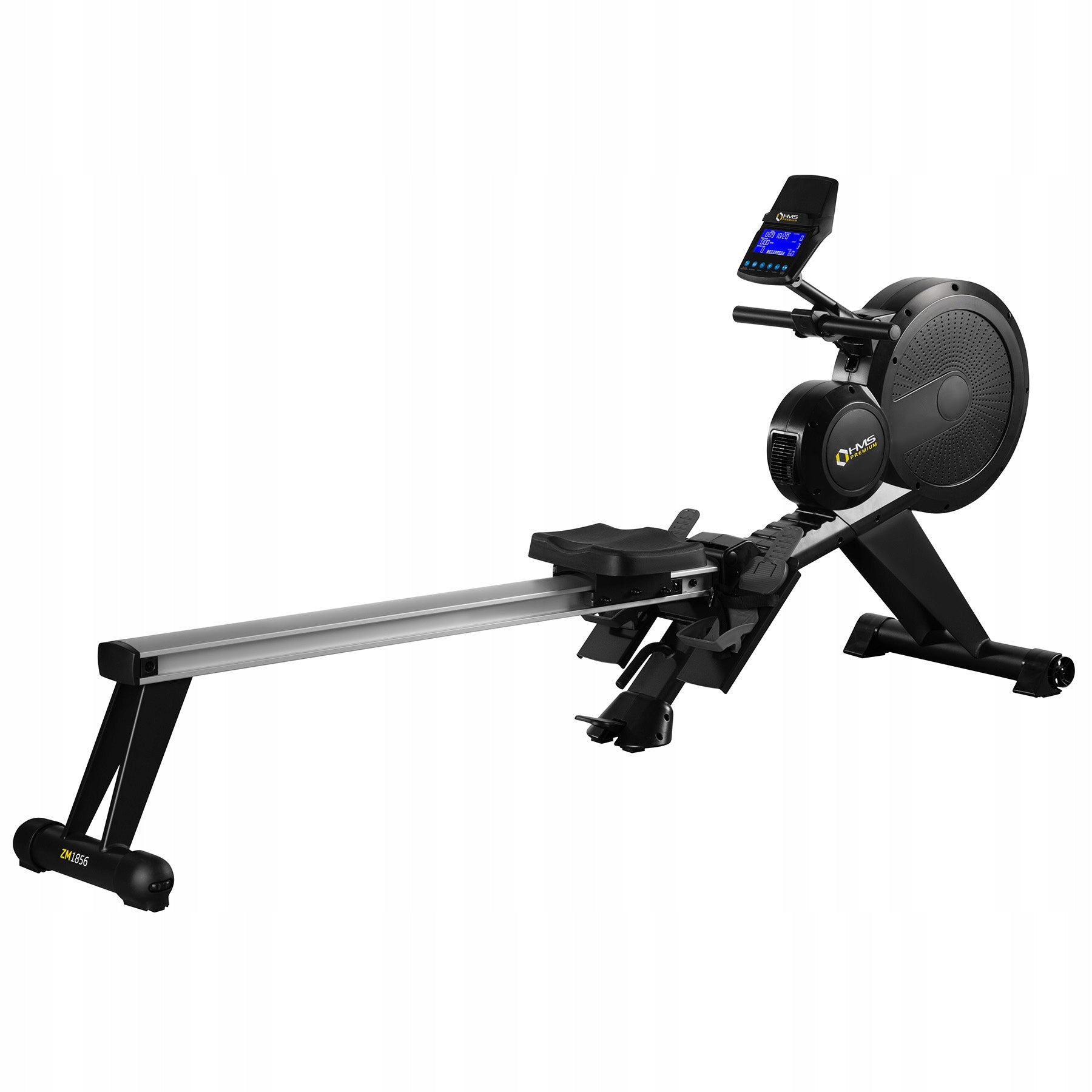 Training Rowing Machine Commercial HMS Premium Ergometer Kinomap 150kg Solid Packaging status original