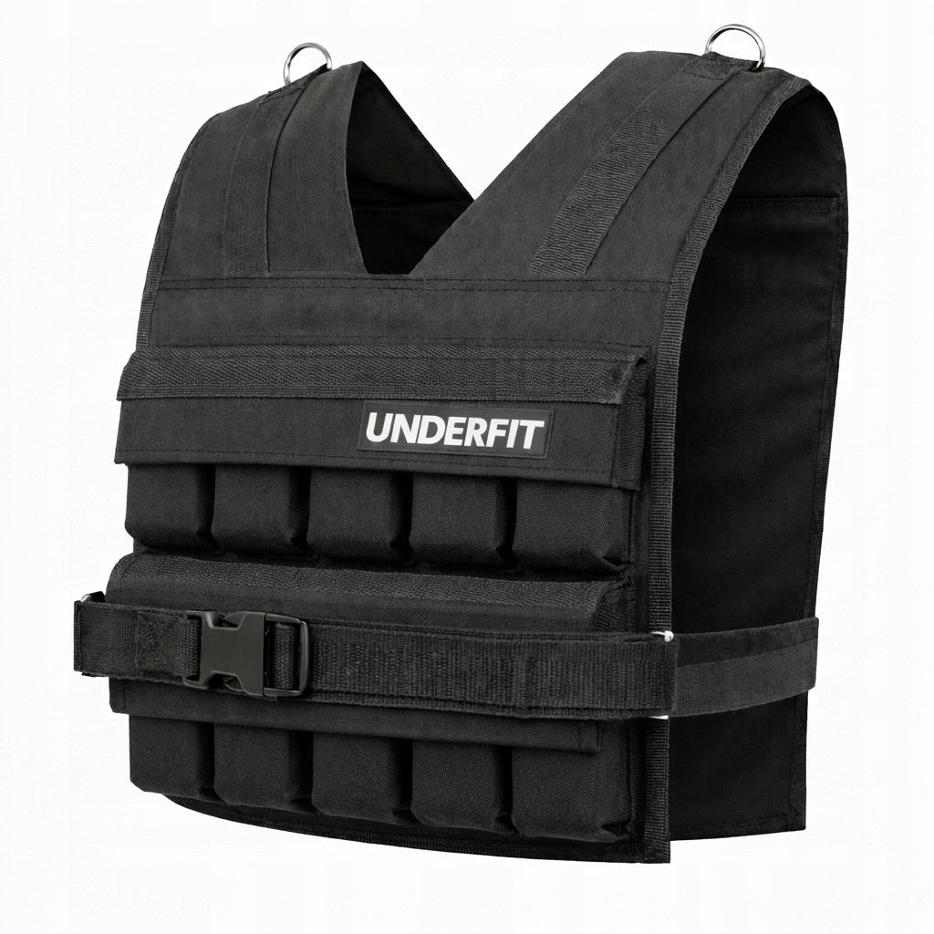 Training Weight Vest 20 kg Adjustable 20 Cartridges UNDERFIT