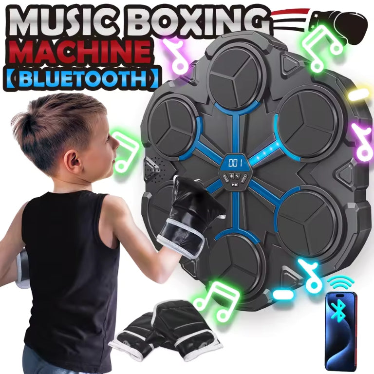 Training boxing shield music boxing machine bluetooth + gloves 3670