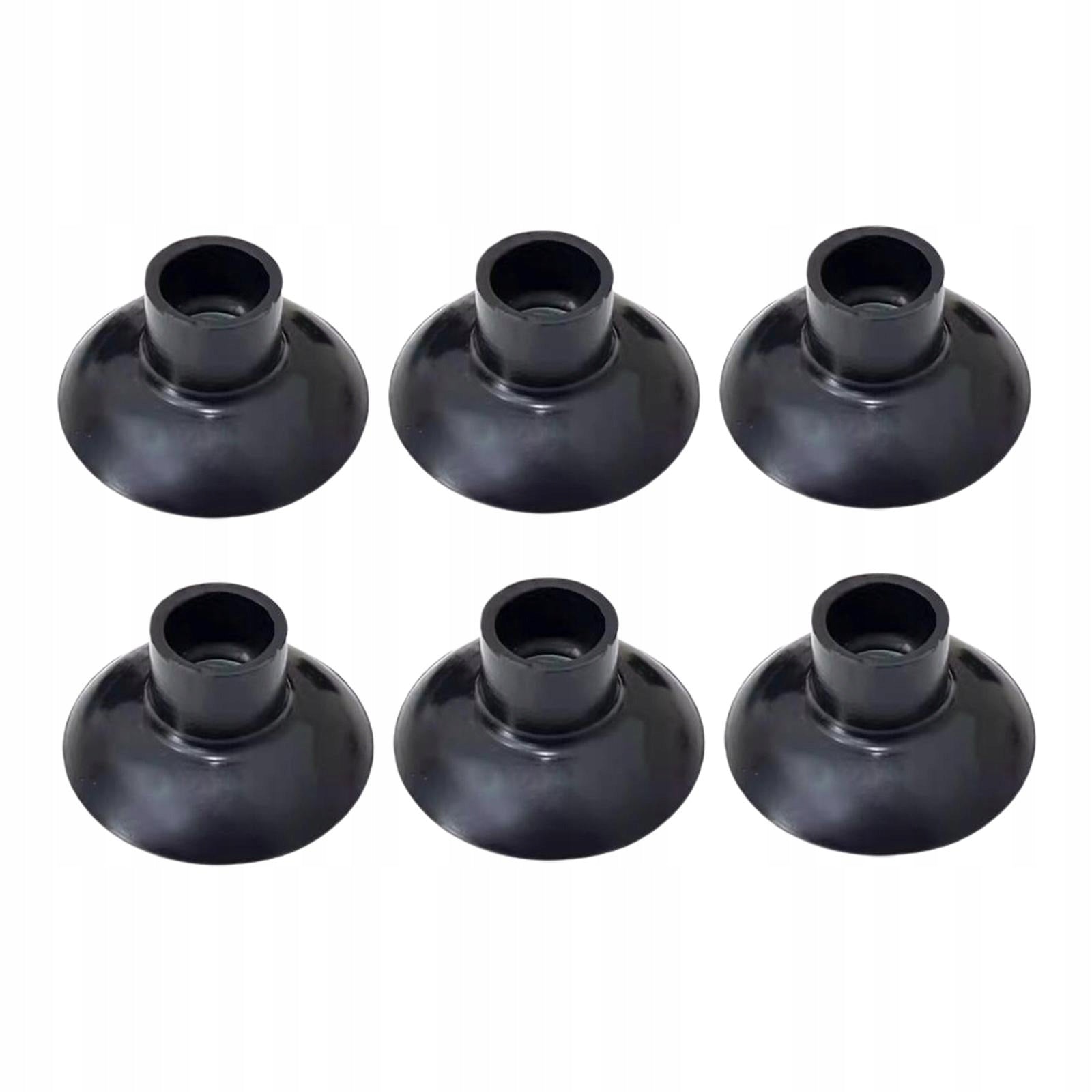 Trampoline Leg Caps Suction Cup Floor Protectors Feet Pedestals Rubber 6pcs Brand no brand