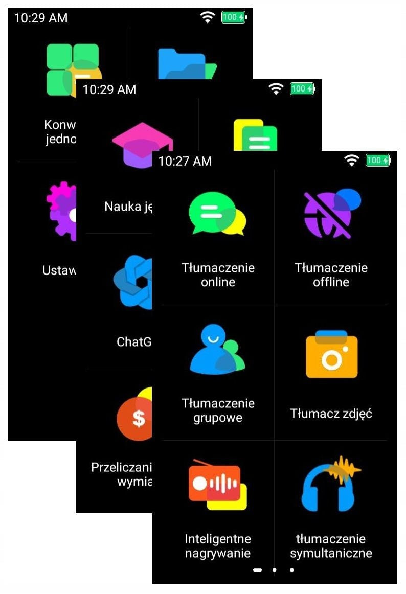 Translator Chipol J6P Polish works without Internet offline translator EAN (GTIN) 0087952360178