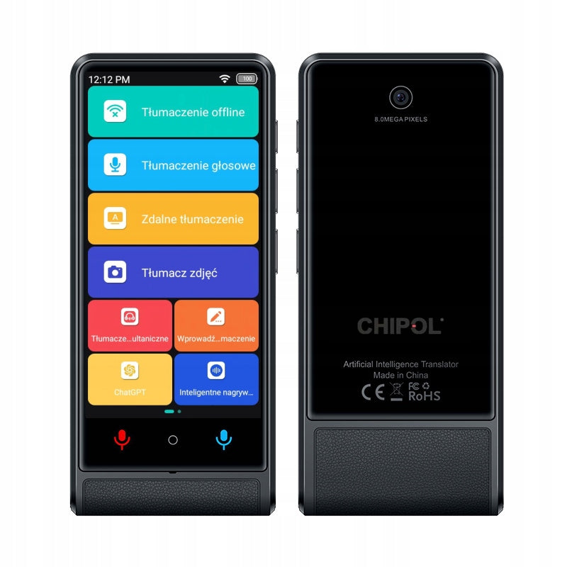 Translator M13P fast Polish without internet, offline , wifi, camera Packaging status original