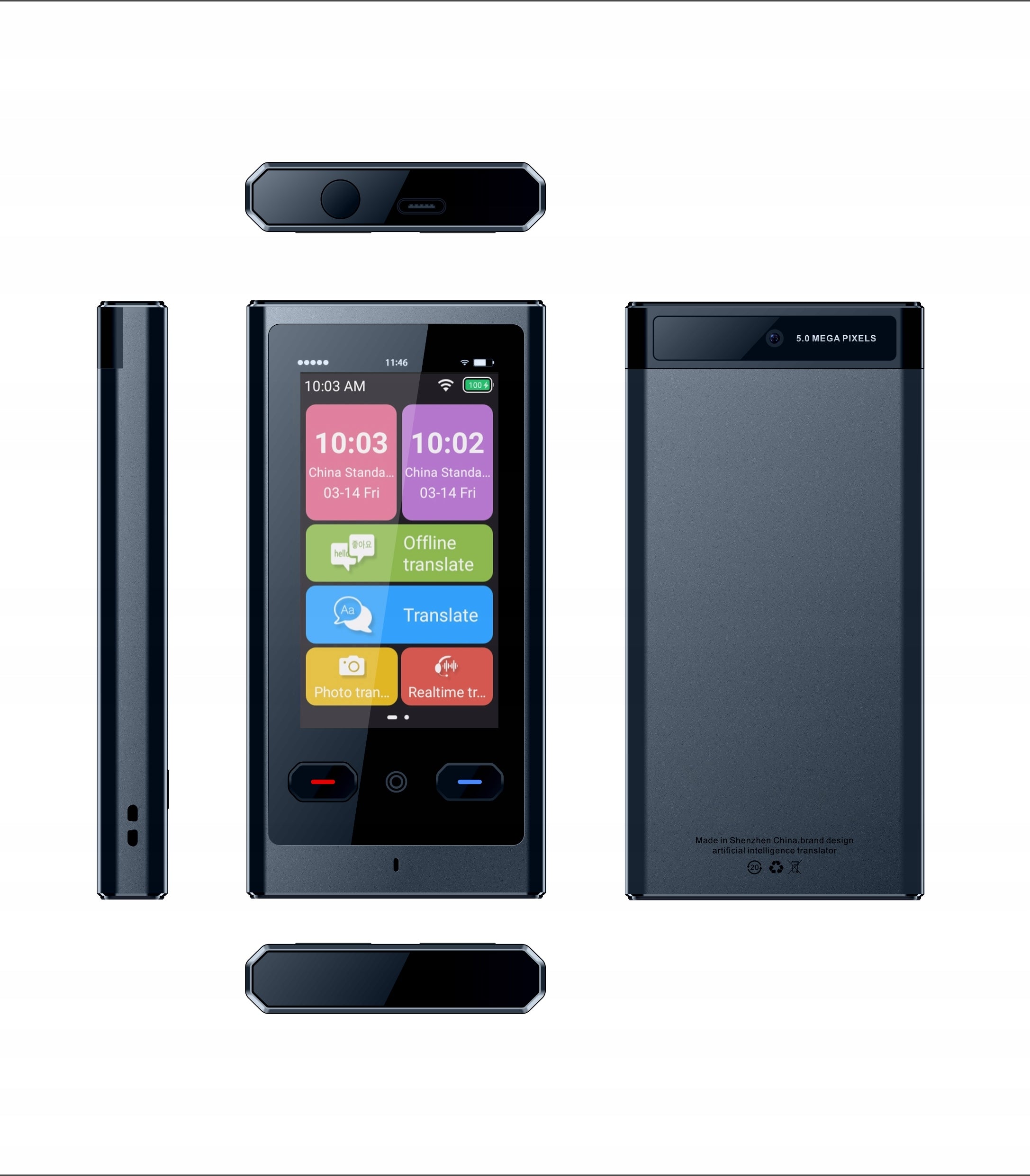 Translator speech translator Polish without Internet offline wifi Manufacturer code Z9R