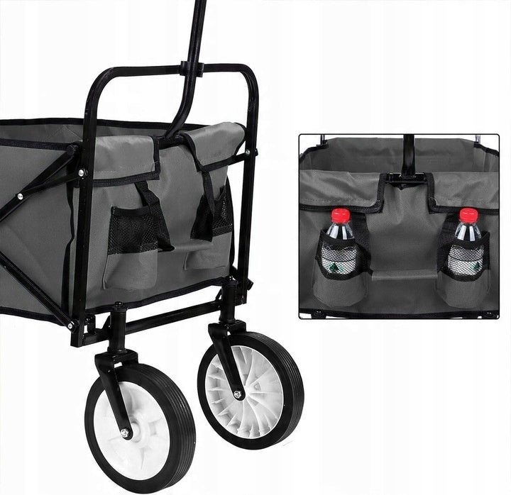 Transport CART Tourist Beach FOLDING Strong TRAILER Kind trolley