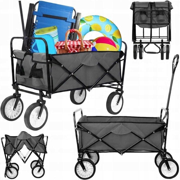 Transport CART Tourist Beach FOLDING Strong TRAILER Product weight with unit packaging 9.6 kg