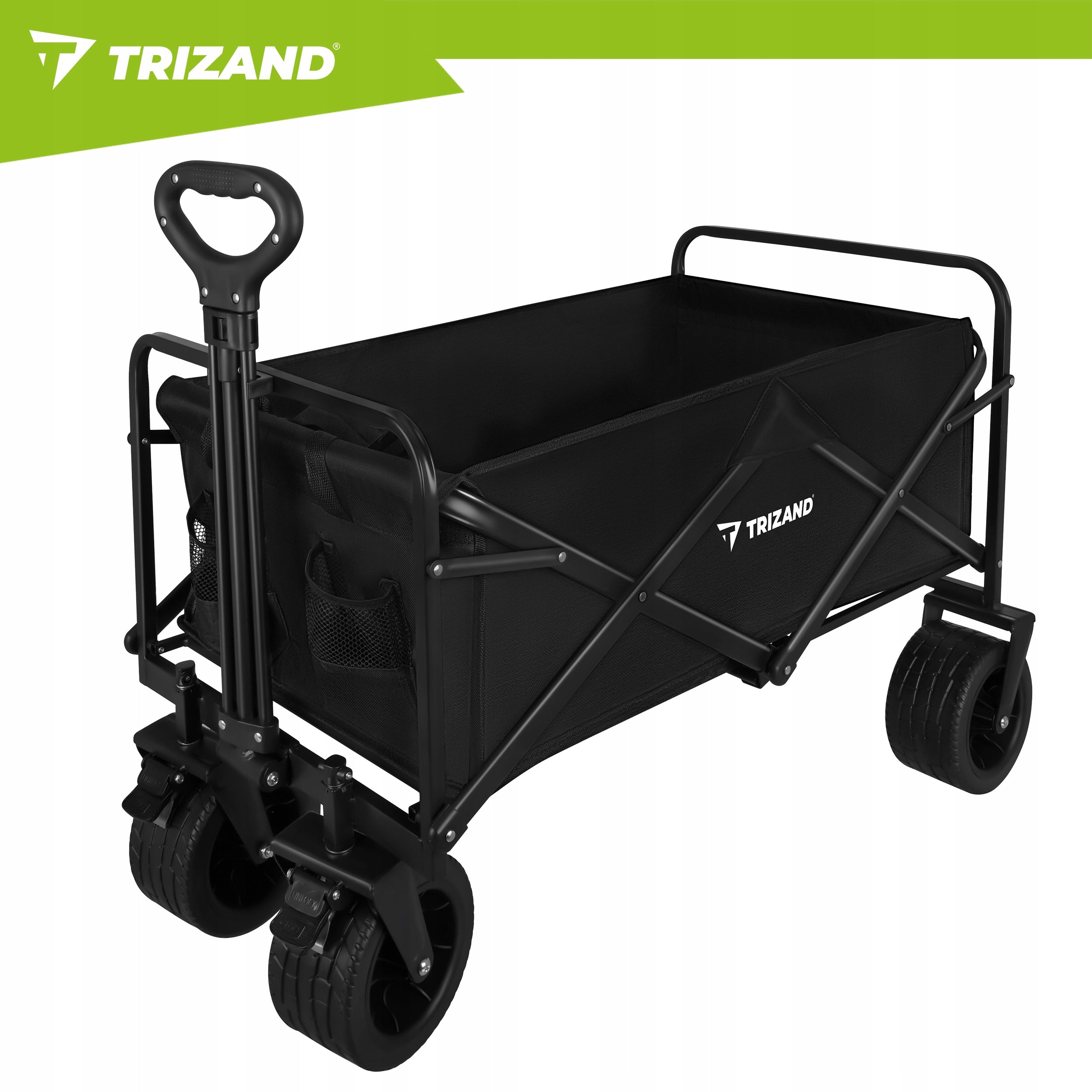 Transport Trolley Folding Beach Garden 100kg Off-Road Camping Wheels Manufacturer code 23084
