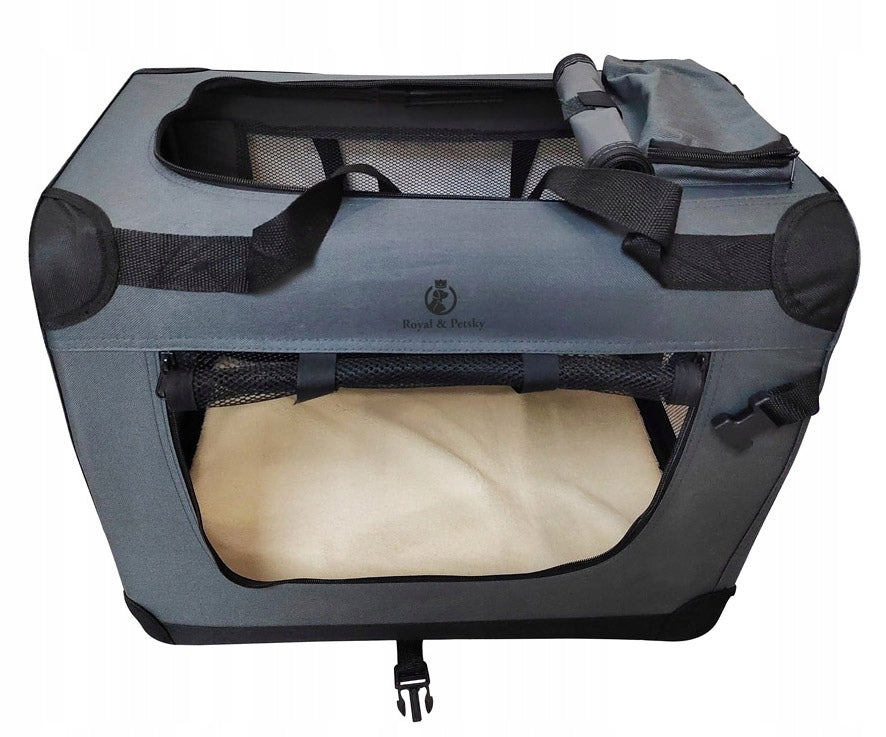 Transport bag plastic Royal&Petsky grey 3XL 98 cmx70cmx66cm EAN (GTIN) 5902751547429