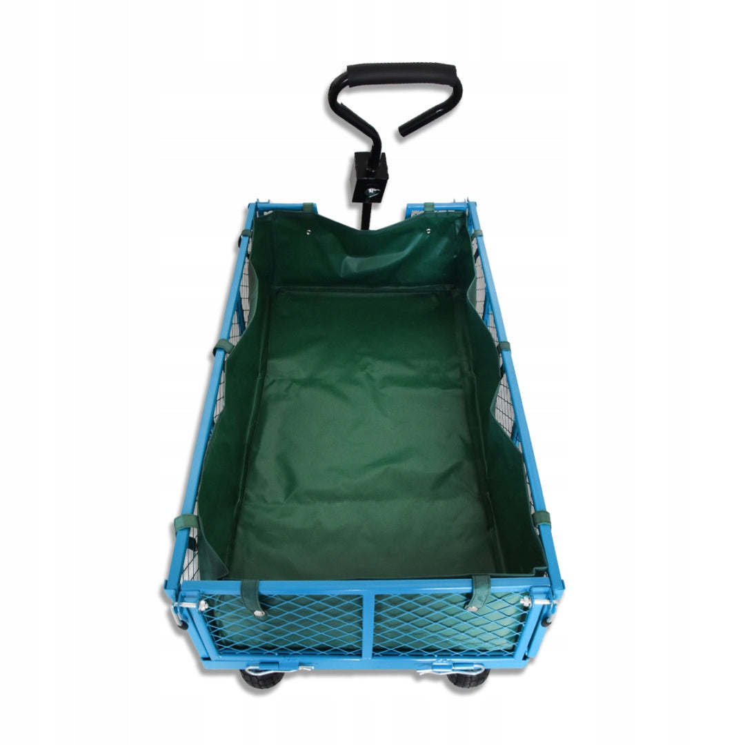 Transport garden trolley 300kg steel wheels pumped dump truck Capacity 0.1 l