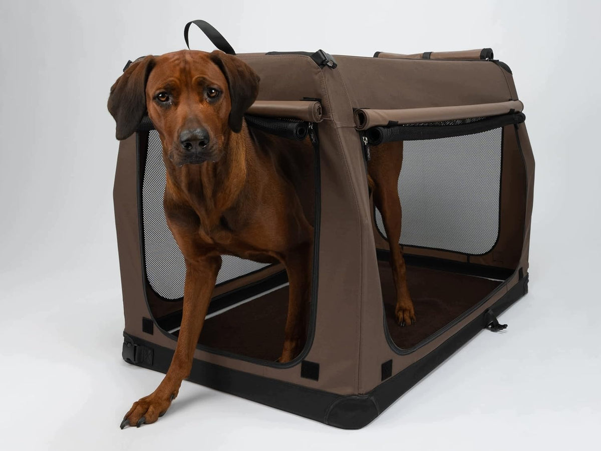 Transporter Dog Cage 110 x 70x 75 cm Folding Aluminum TPX-Pro Brand no brand