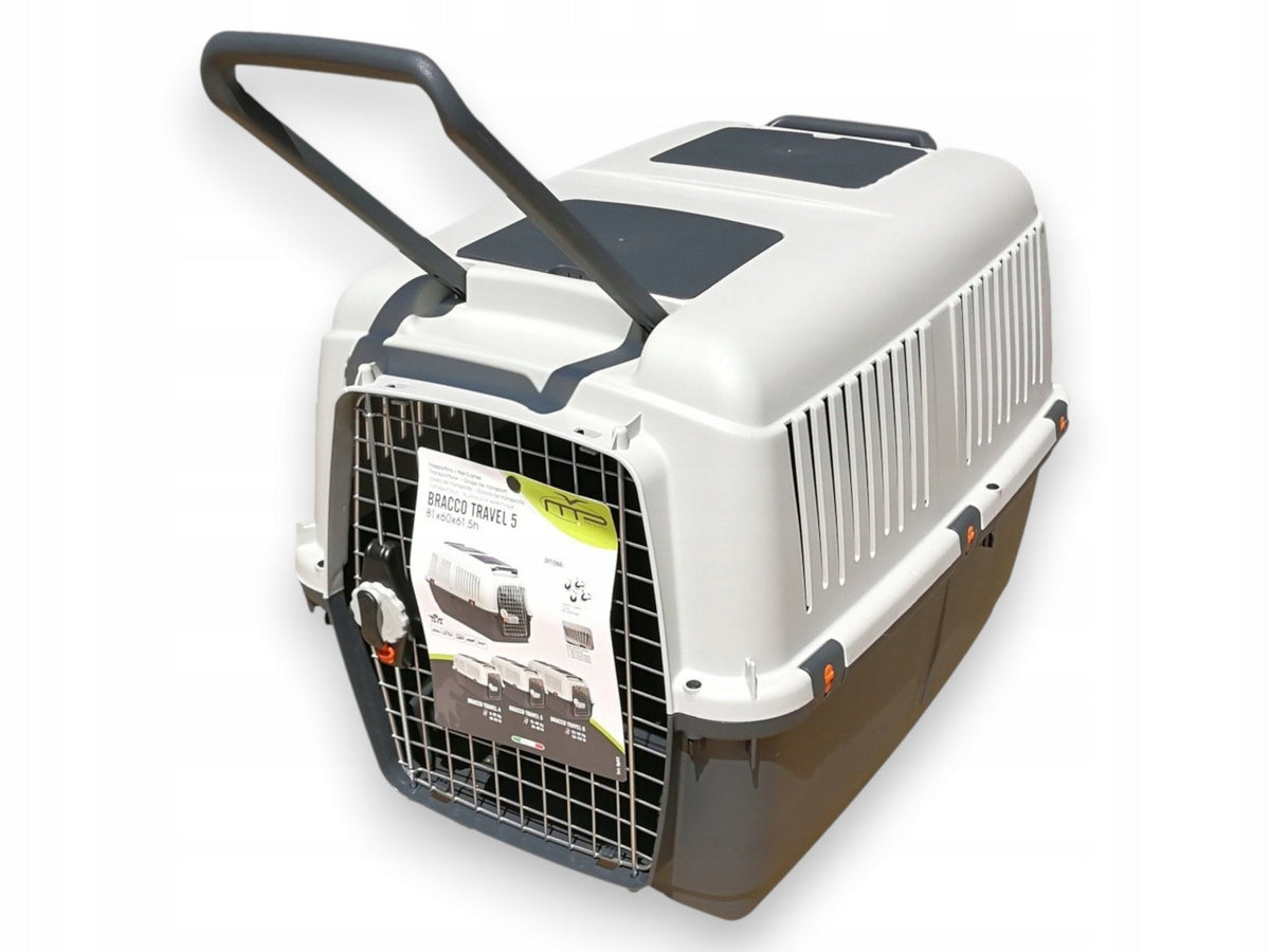 Transporter For Medium Dog Schnauzer Beagle BRACCO Size 4 70x50x51cm IATA