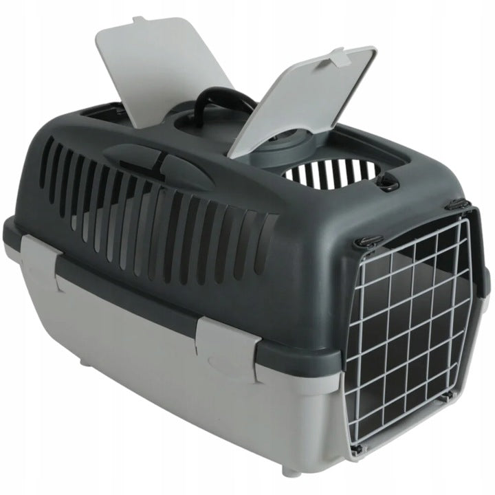 Transporter for dog, cat Gulliver 2 metal door 55x36x35 kol: grey Manufacturer code 85733