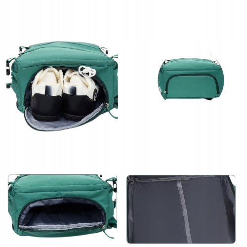 Travel Backpack for Airplane 40x30x20 Wizzair Hand Luggage Cabin Brand Bakalu