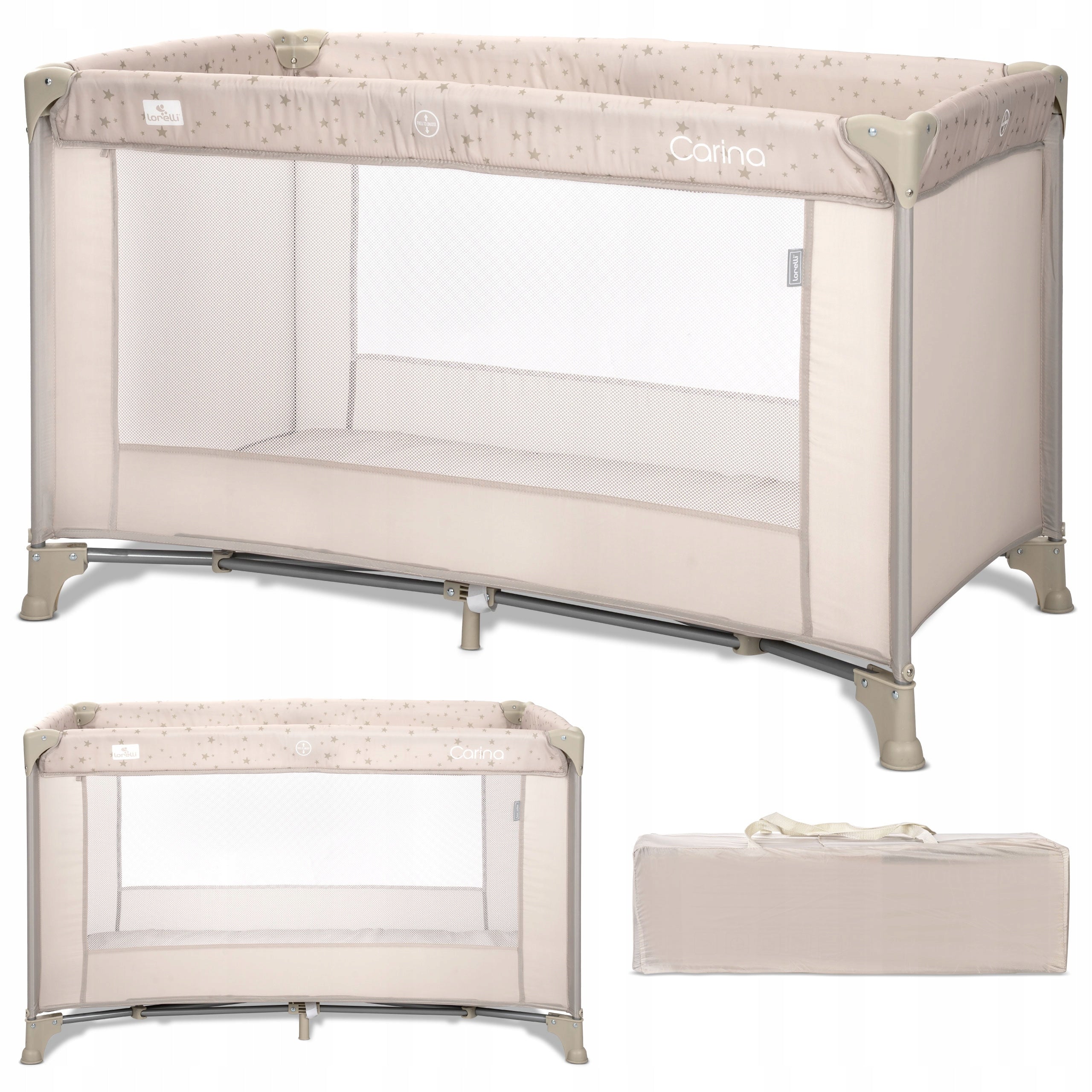 Travel Cot Baby Playpen Travel with Mattress Folding