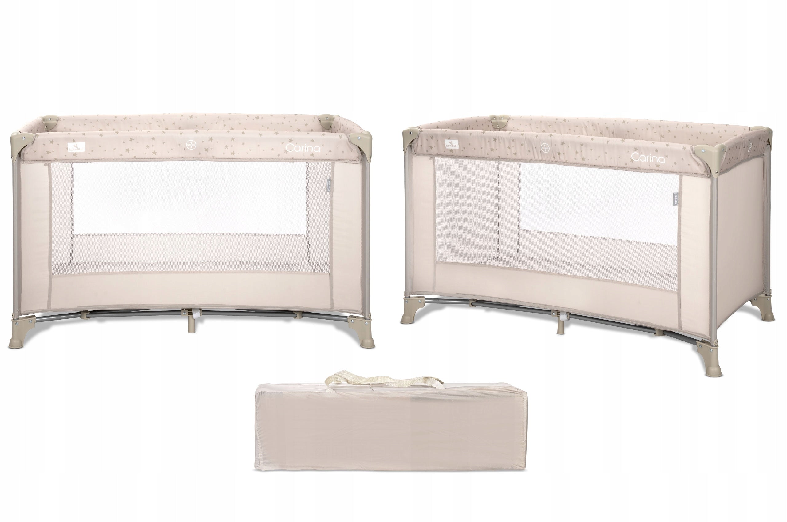 Travel Cot Folding Playpen For Baby Travel Mattress + Bag Packaging status original