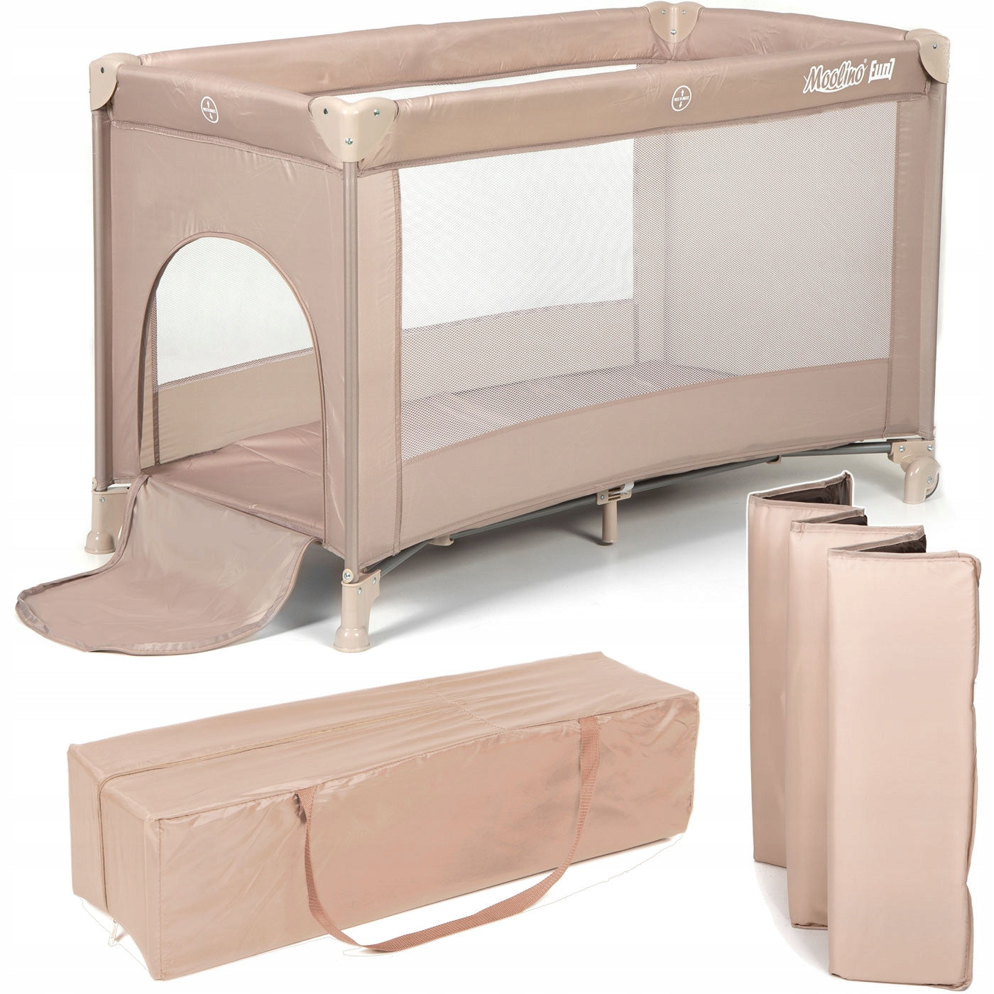 Travel Cot Folding Playpen for Baby Mattress Bag