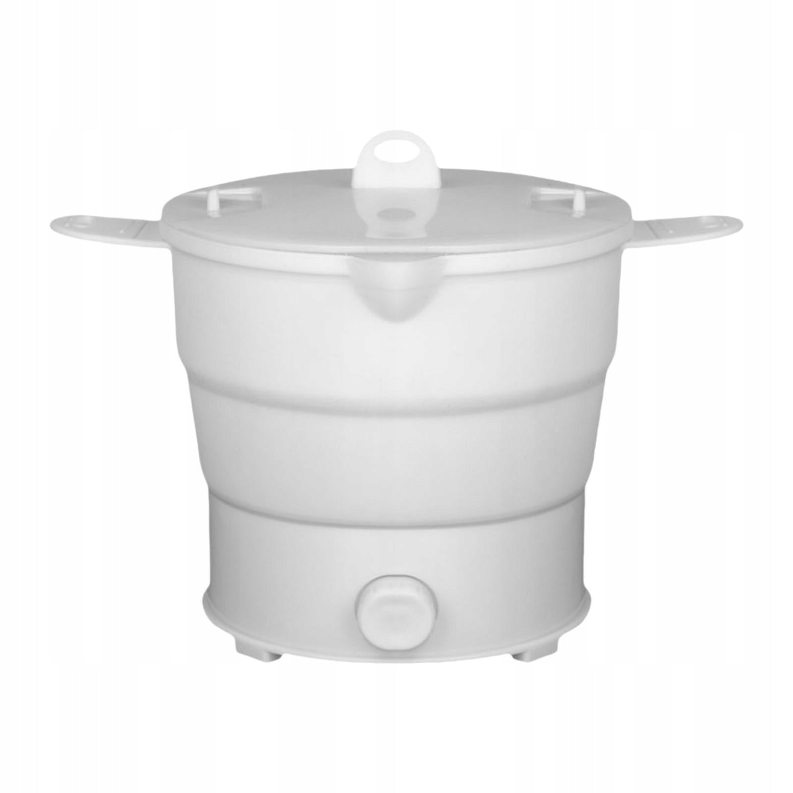Travel Hot Pot Water Boiling Pot 1.2L Multifunctional Silicone Cookerware Brand no brand
