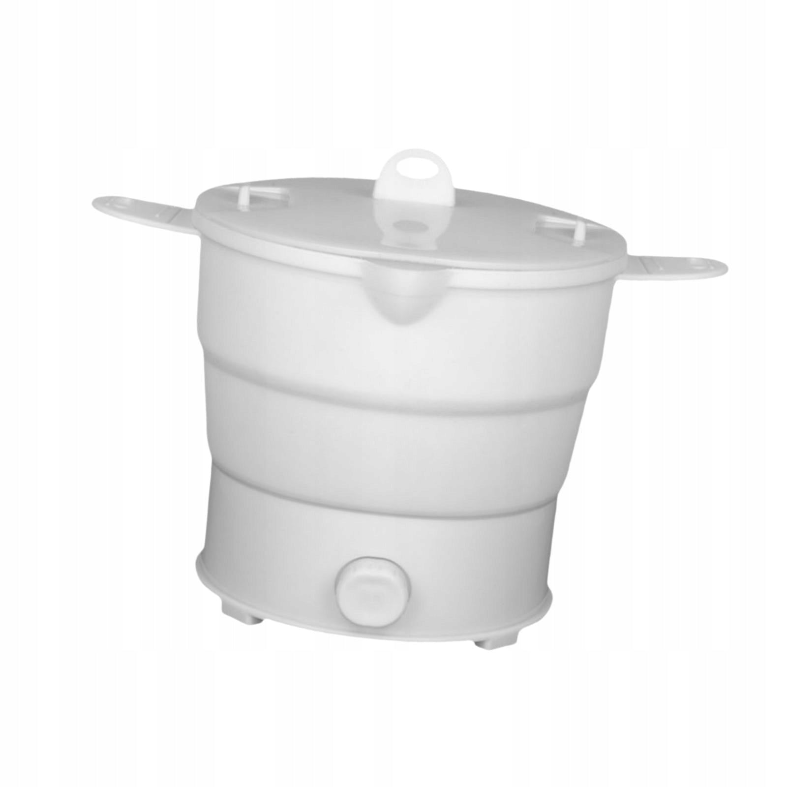 Travel Hot Pot Water Boiling Pot 1.2L Multifunctional Silicone Cookerware