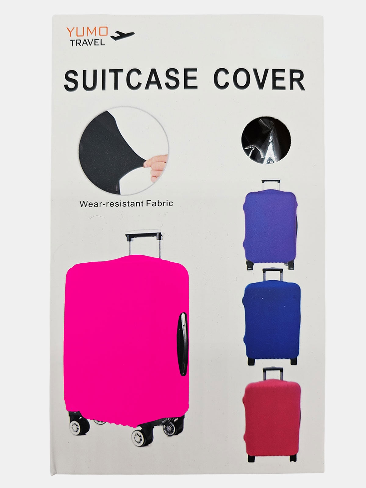 Travel Suitcase Cover Protective Luggage Pouch Large XL Pink Brand no brand