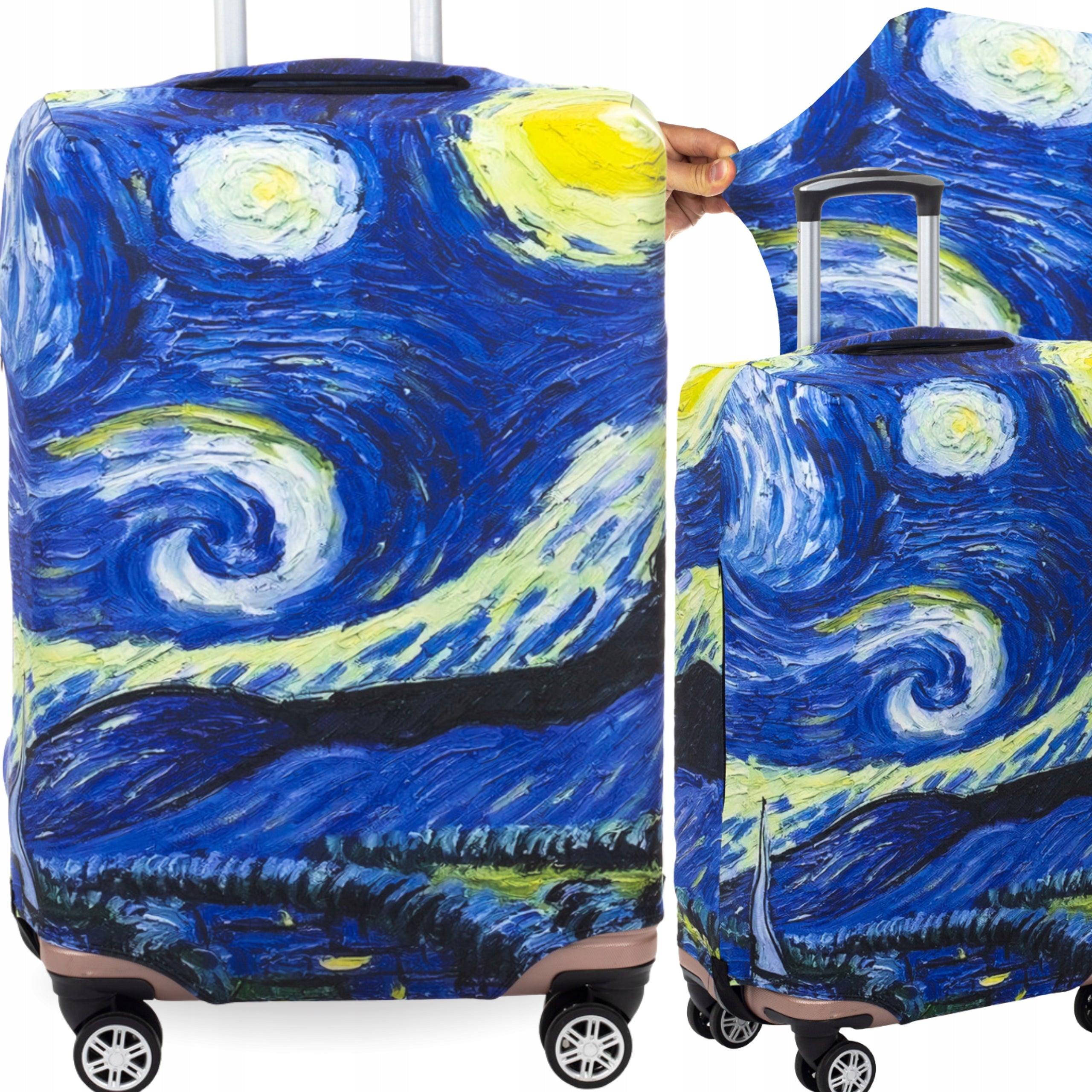 Travel Suitcase Cover Protective Pouch Size M Large Luggage 63x42x26cm