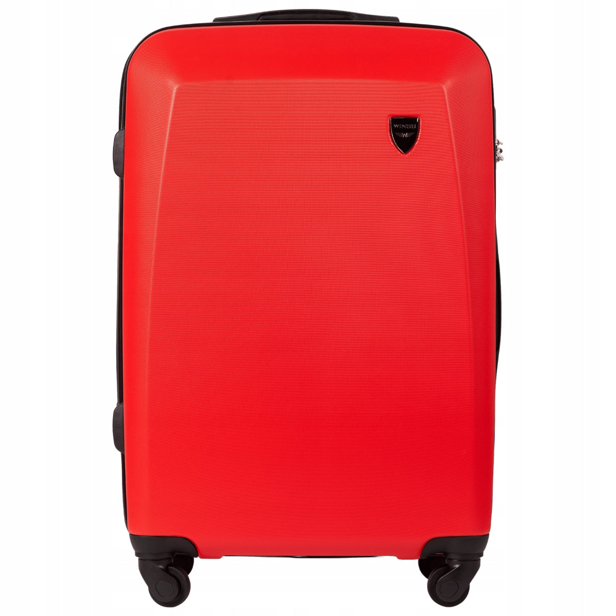 Travel Suitcase Luggage Shipped with ABS+ Combination Lock Medium 4 Wheels WINGS Manufacturer code 0125-M-RED