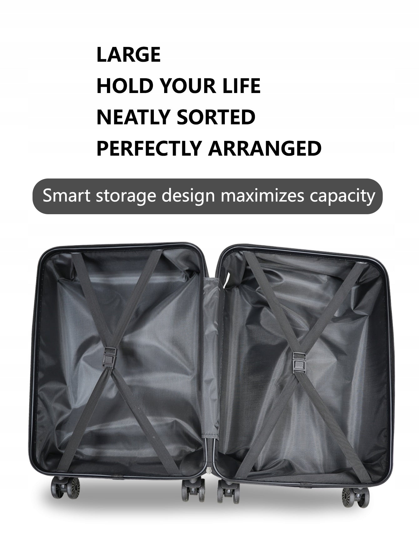 Travel Suitcase28 Inches, Aircraft Luggage, Blue Height 75 cm