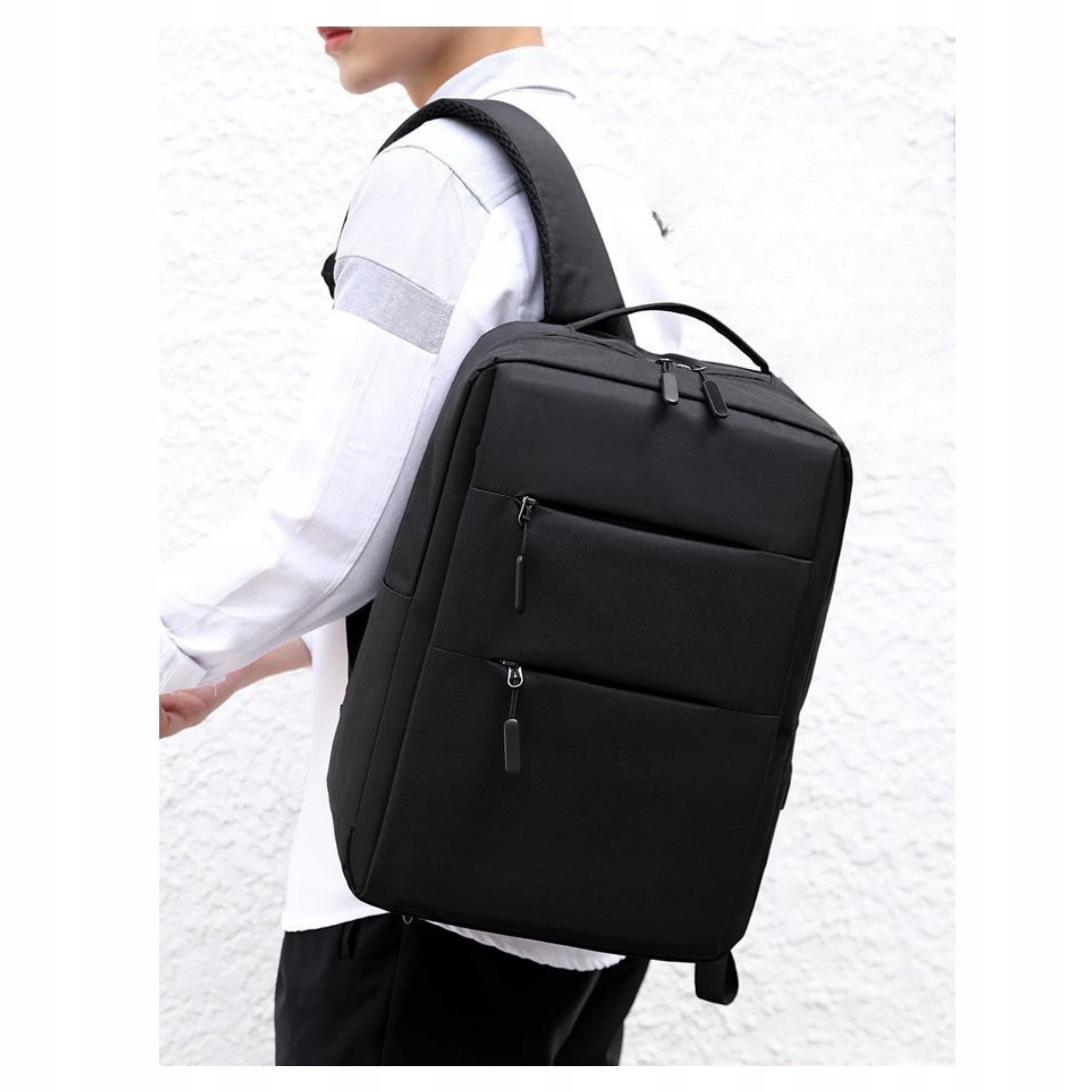 Travel backpack for airplane USB 40x30x14 Ryanair Wizzair tourist cabin Manufacturer code 5907006044128