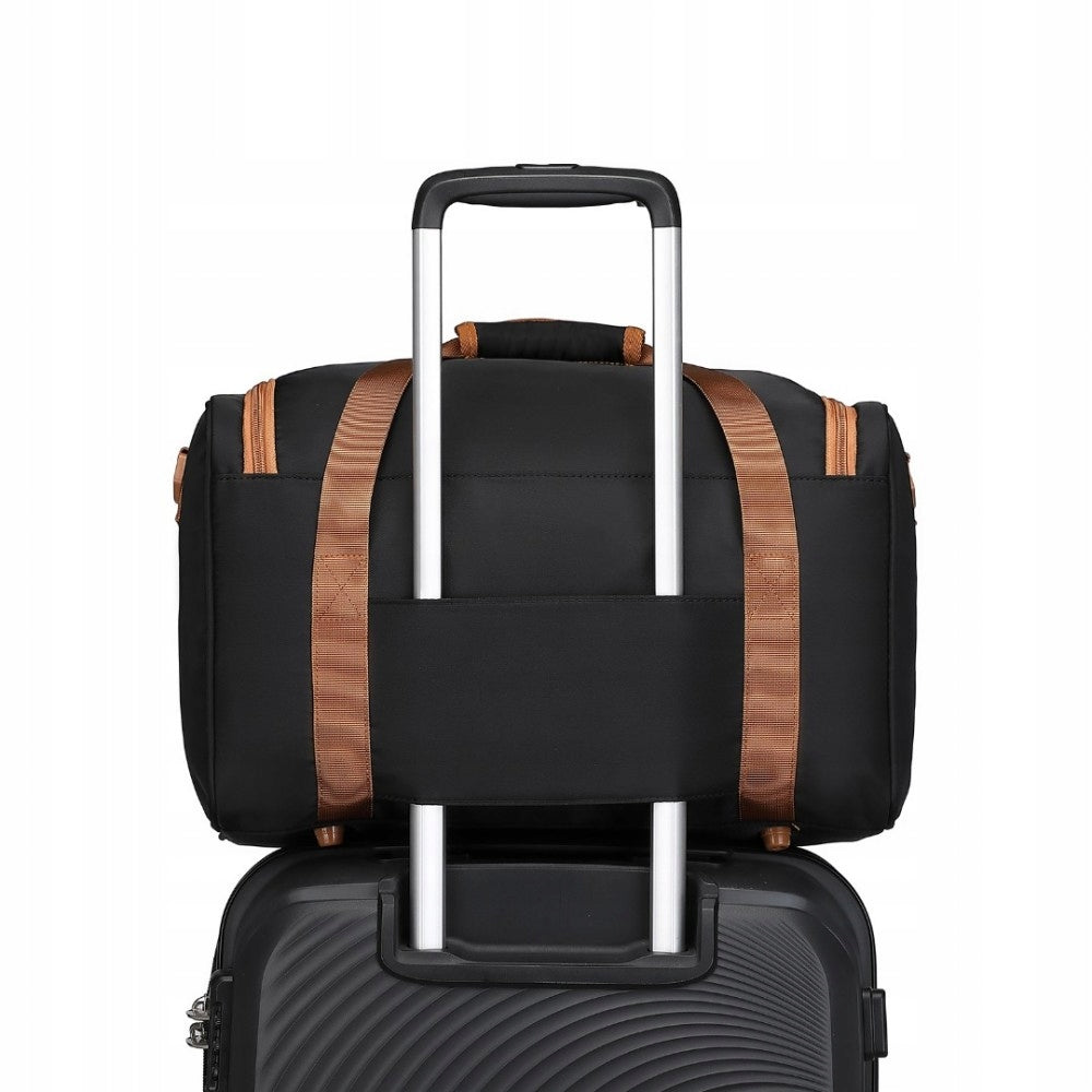 Travel bag for Airplane 40x30x20 RYANAIR black carry-on luggage Doop EAN (GTIN) 0749757167689