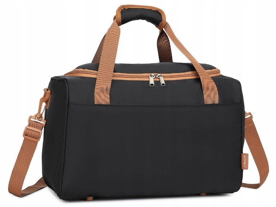 Travel bag for Airplane 40x30x20 RYANAIR black carry-on luggage Doop