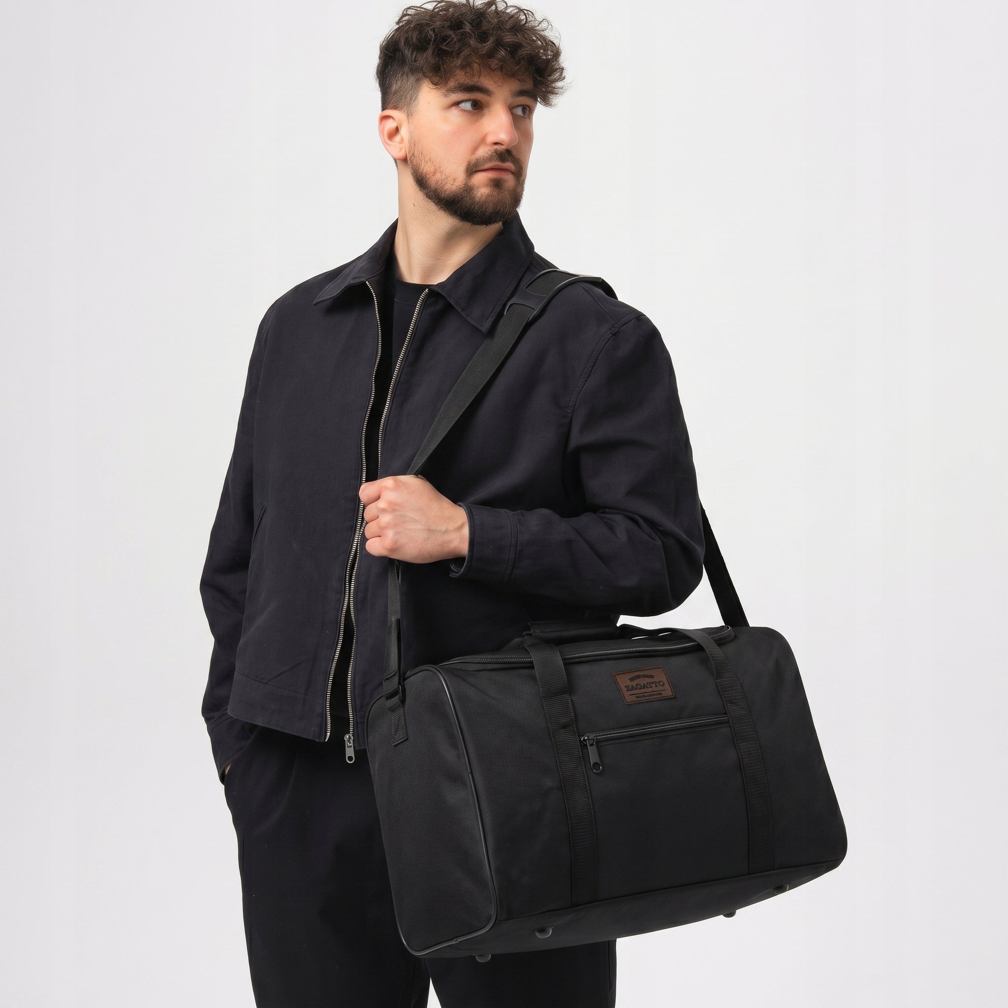 Travel bag for airplane RYANAIR WIZZAIR 40x30x20 hand luggage ZAGATTO Manufacturer code ZG1137