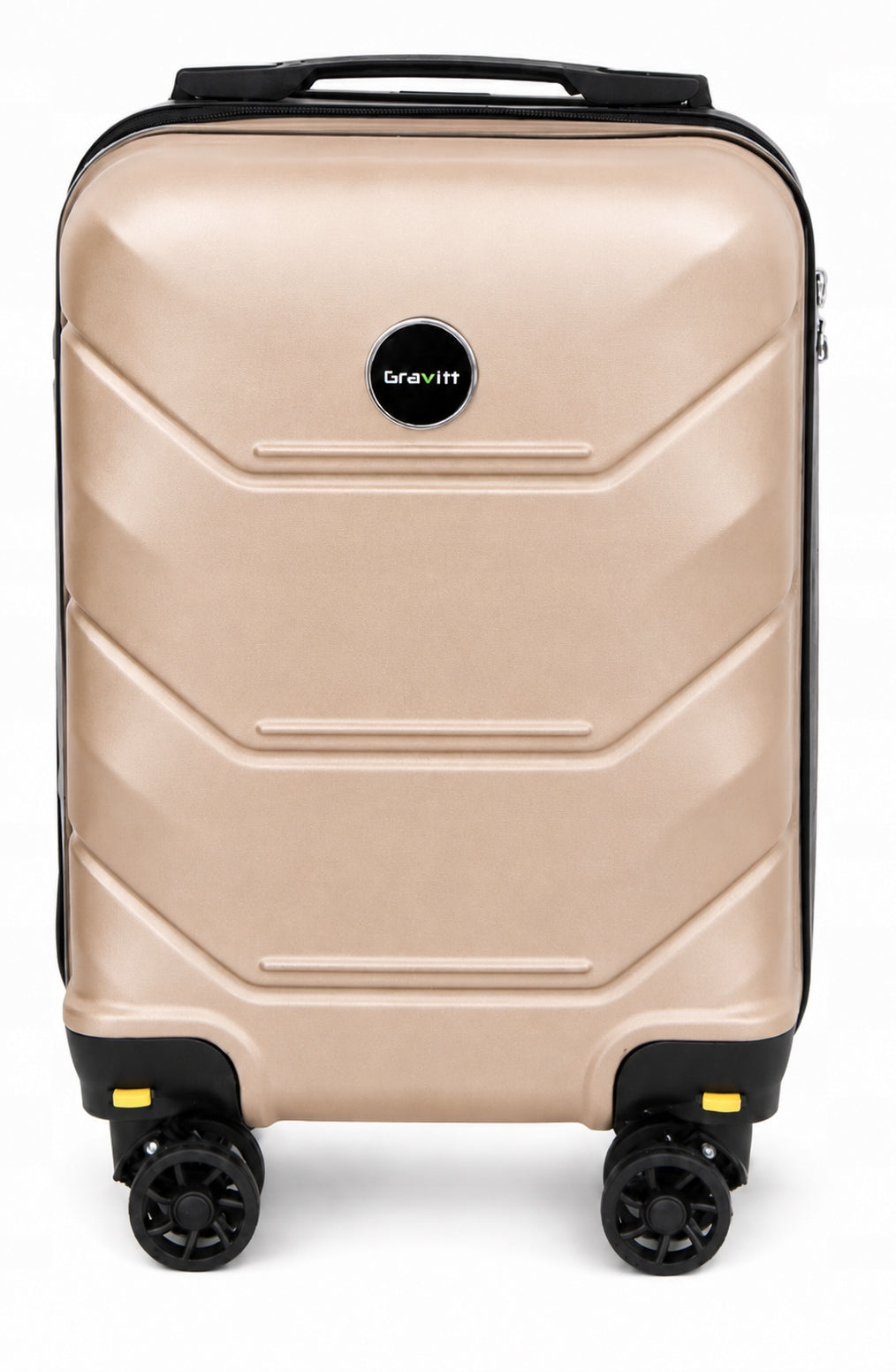 Travel cabin suitcase for airplane hand luggage Gravitt 2552 Manufacturer code MM/CHAMPAGNE 2552