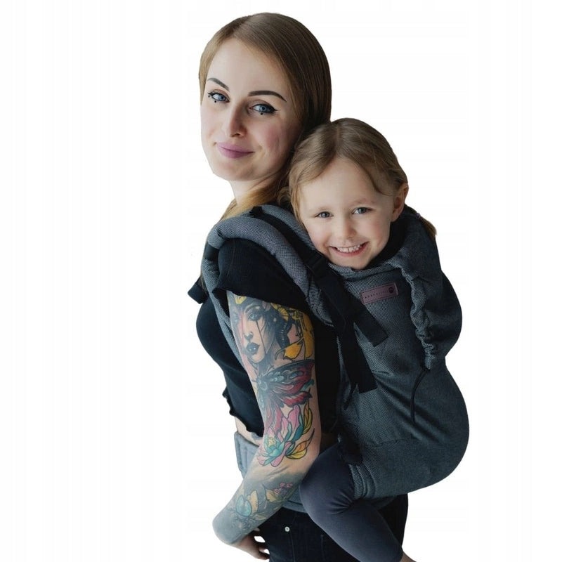 Travel carrier for seniors up to 6 years old - Little Frog Slate Moonstone