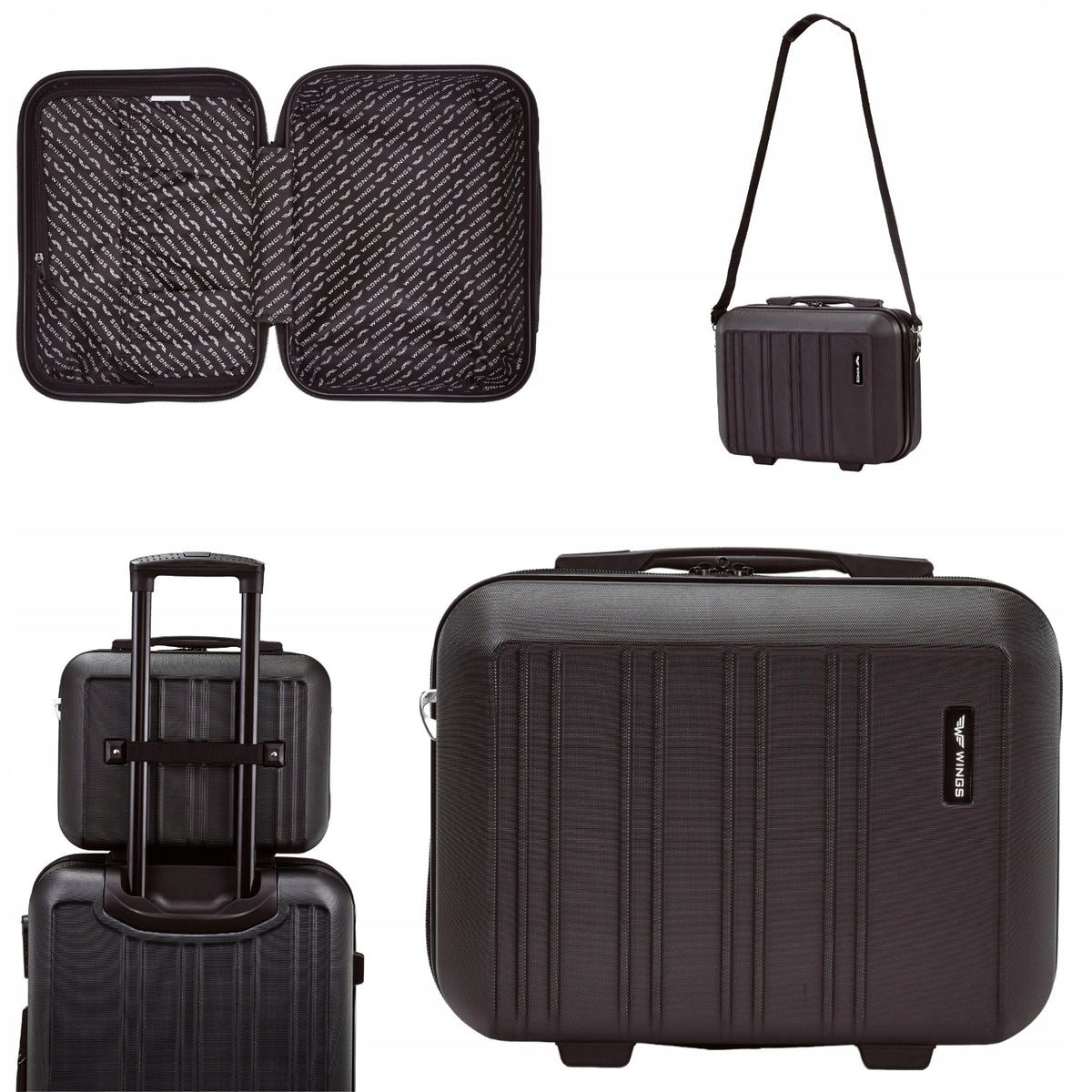 Travel case WINGS cosmetic bag ABS+ for suitcase organizer for cosmetics