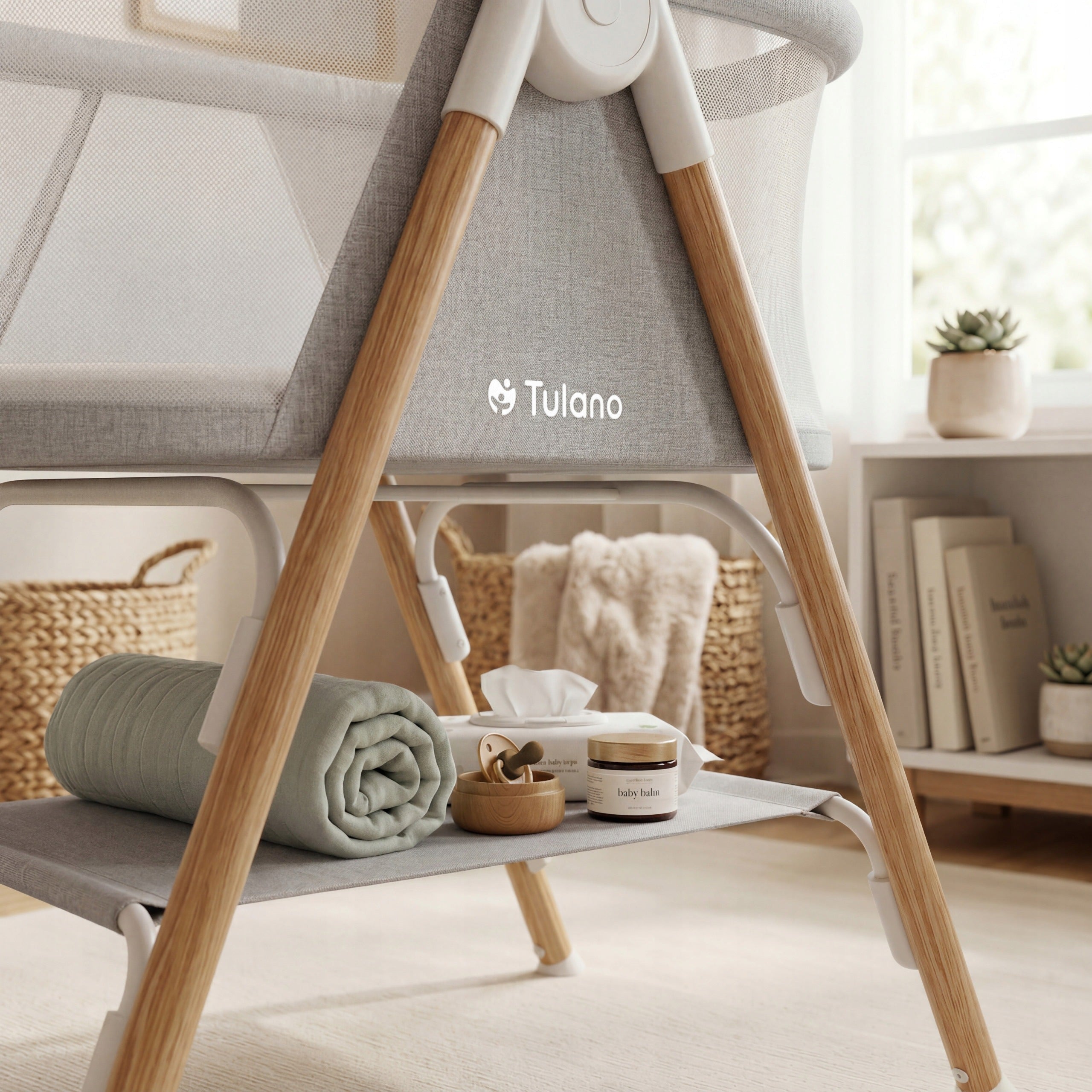 Travel cot CRADLE travel folding TULANO + BAG Medical device no