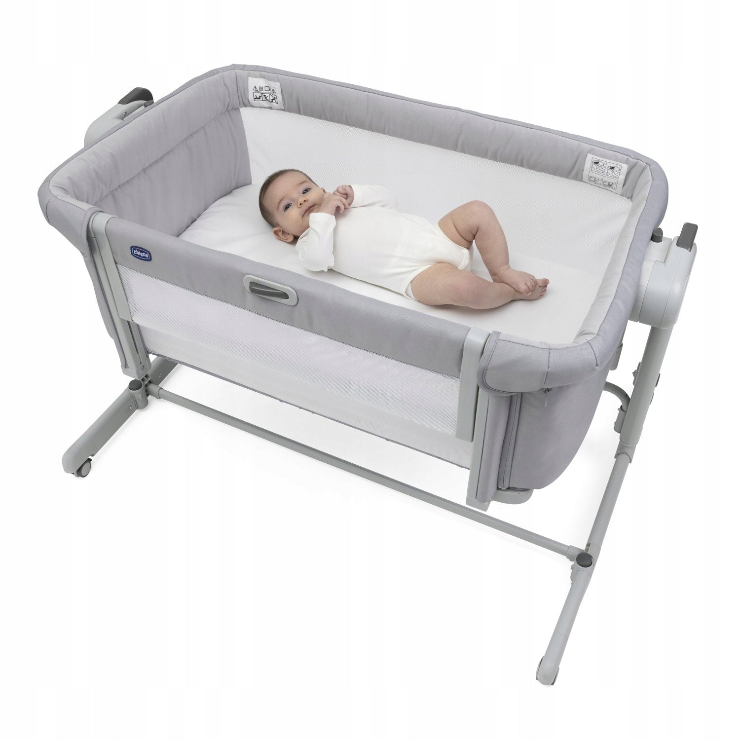 Travel cot Chicco 73,5 x 99 cm grey Brand Chicco