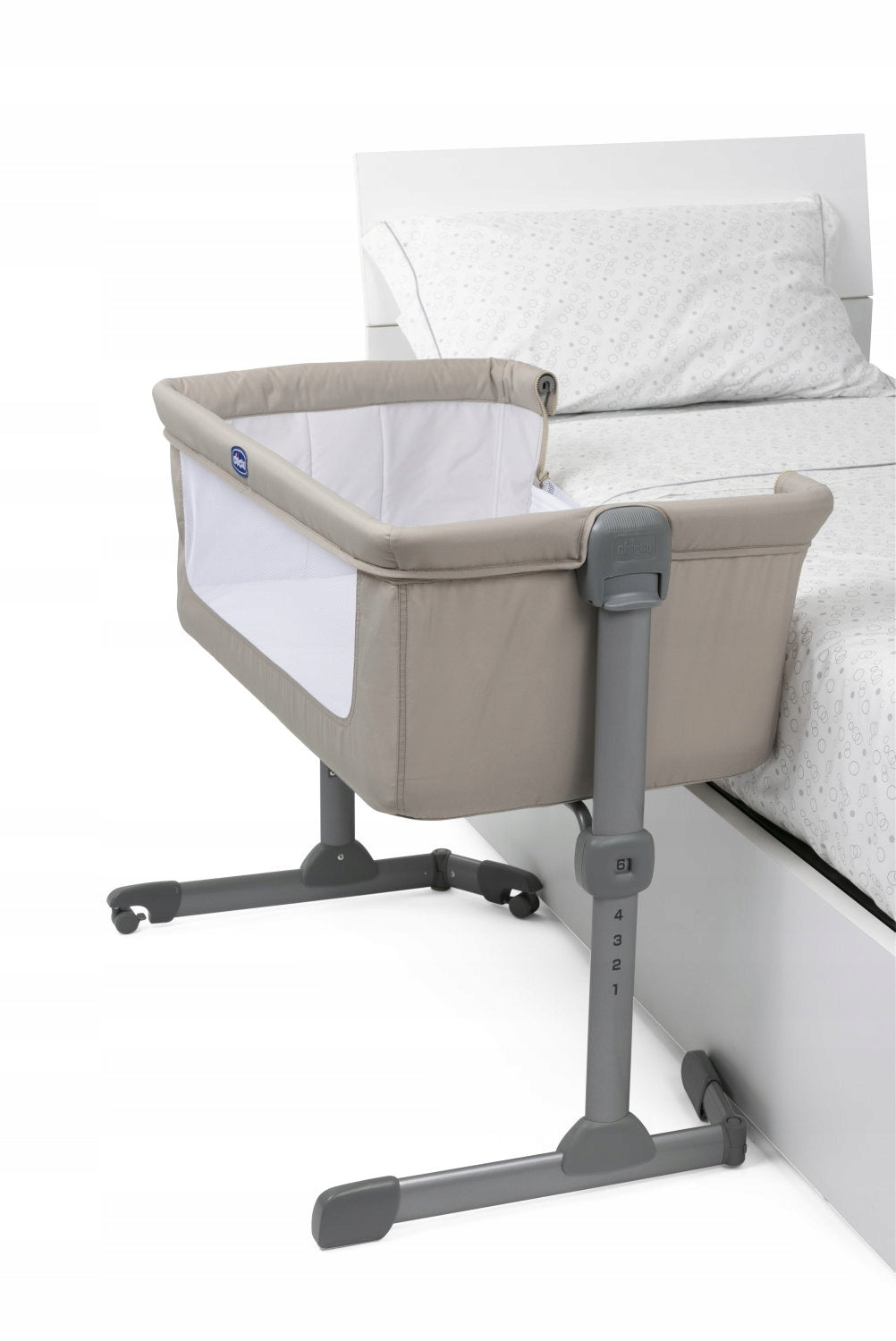 Travel cot Chicco Next2me Essential Dune RE-LUX 50 x 83 cm beige Brand Chicco