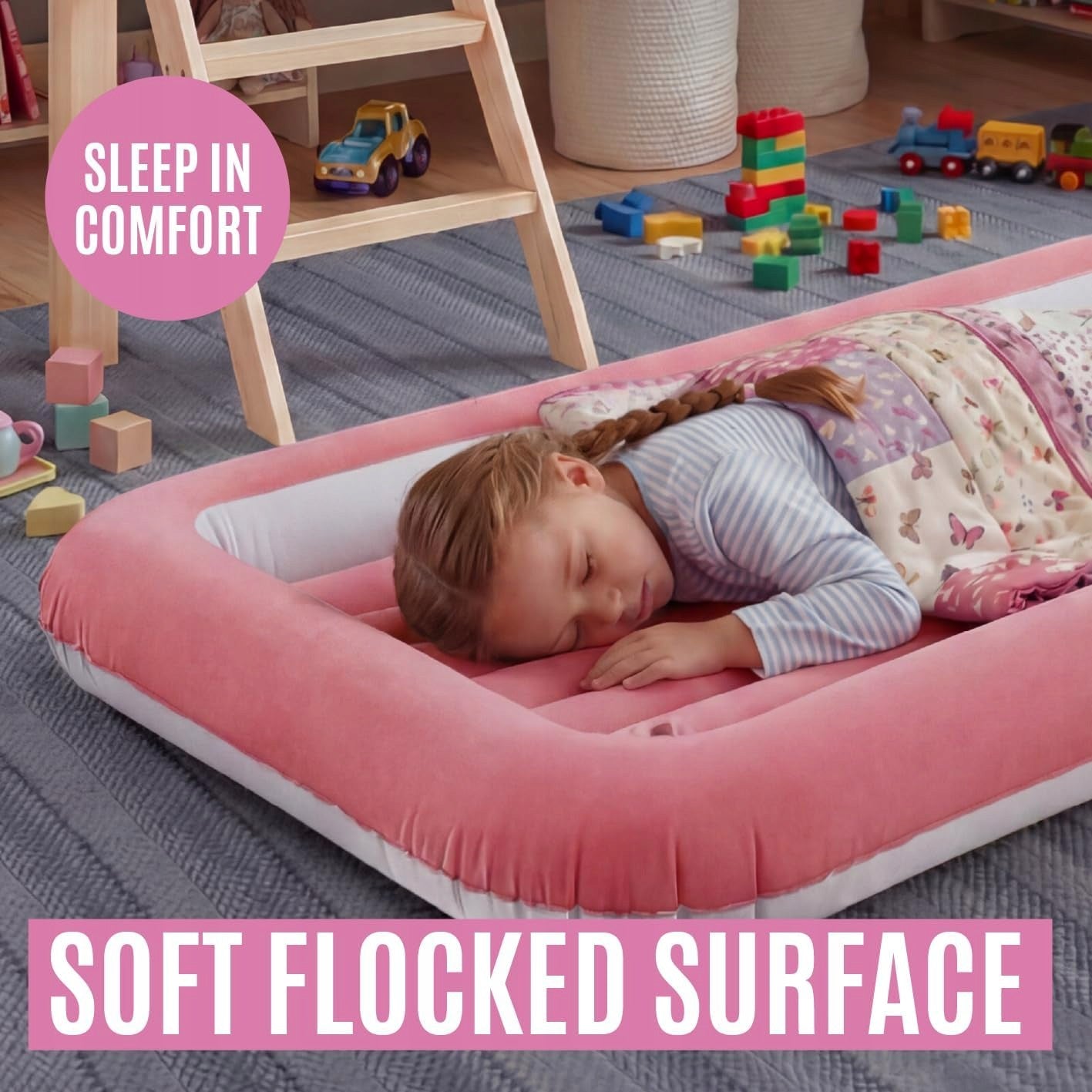 Travel cot. Inflatable children's bed Manufacturer code HY10389DE-QL