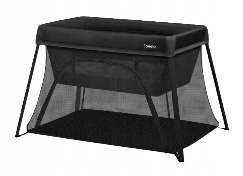 Travel cot LIONELO Alice 3in1 Black Brand Lionelo