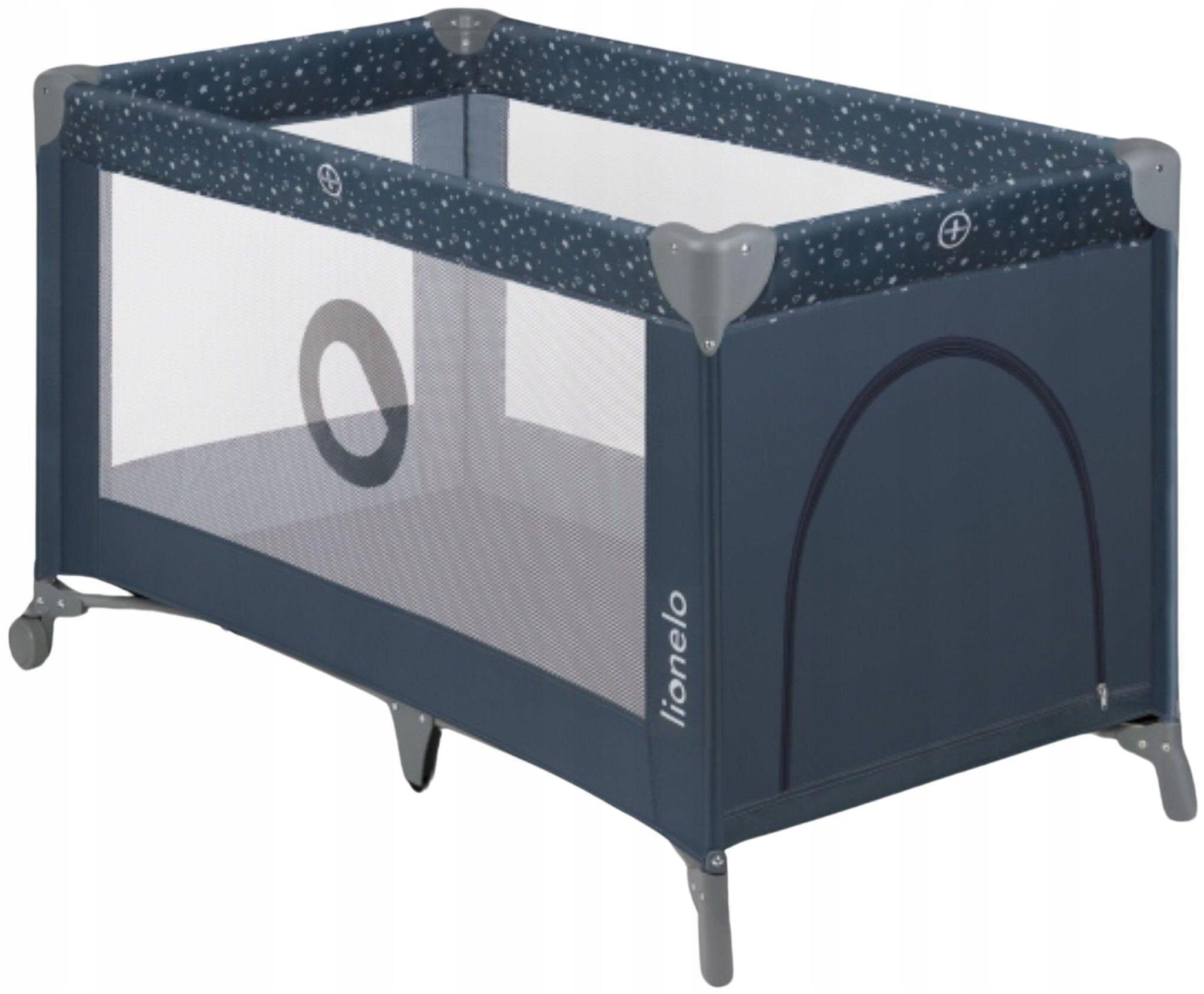 Travel cot LIONELO Stefi Blue-grey Brand Lionelo