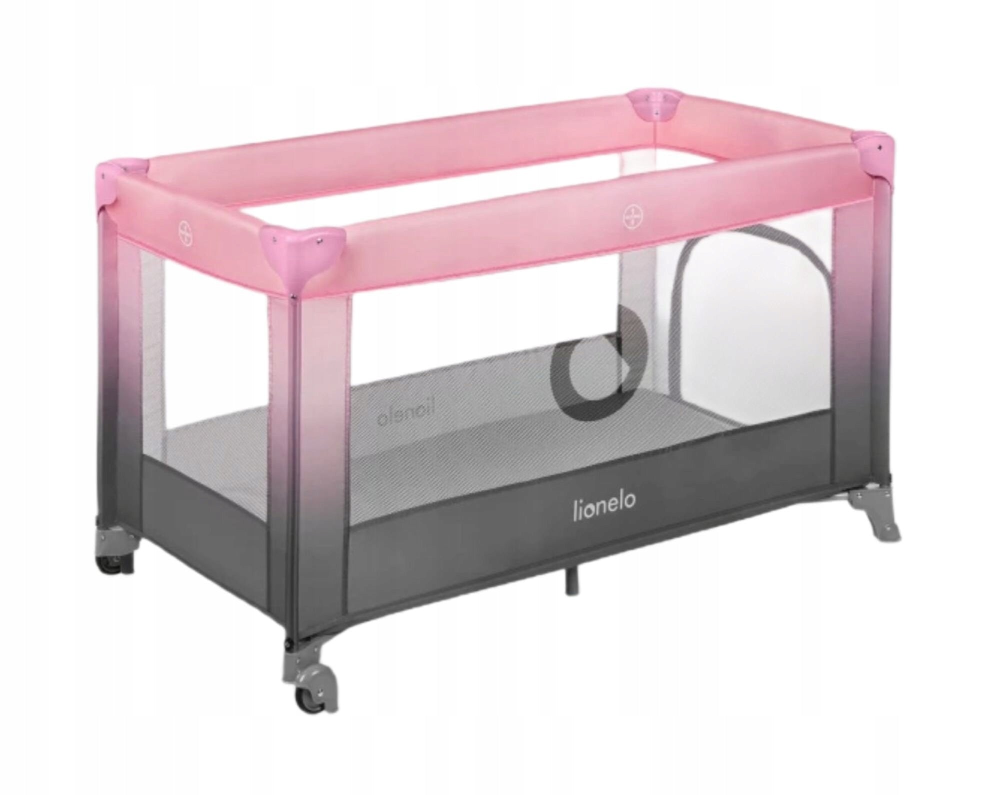 Travel cot LIONELO Stefi Pink Brand Lionelo
