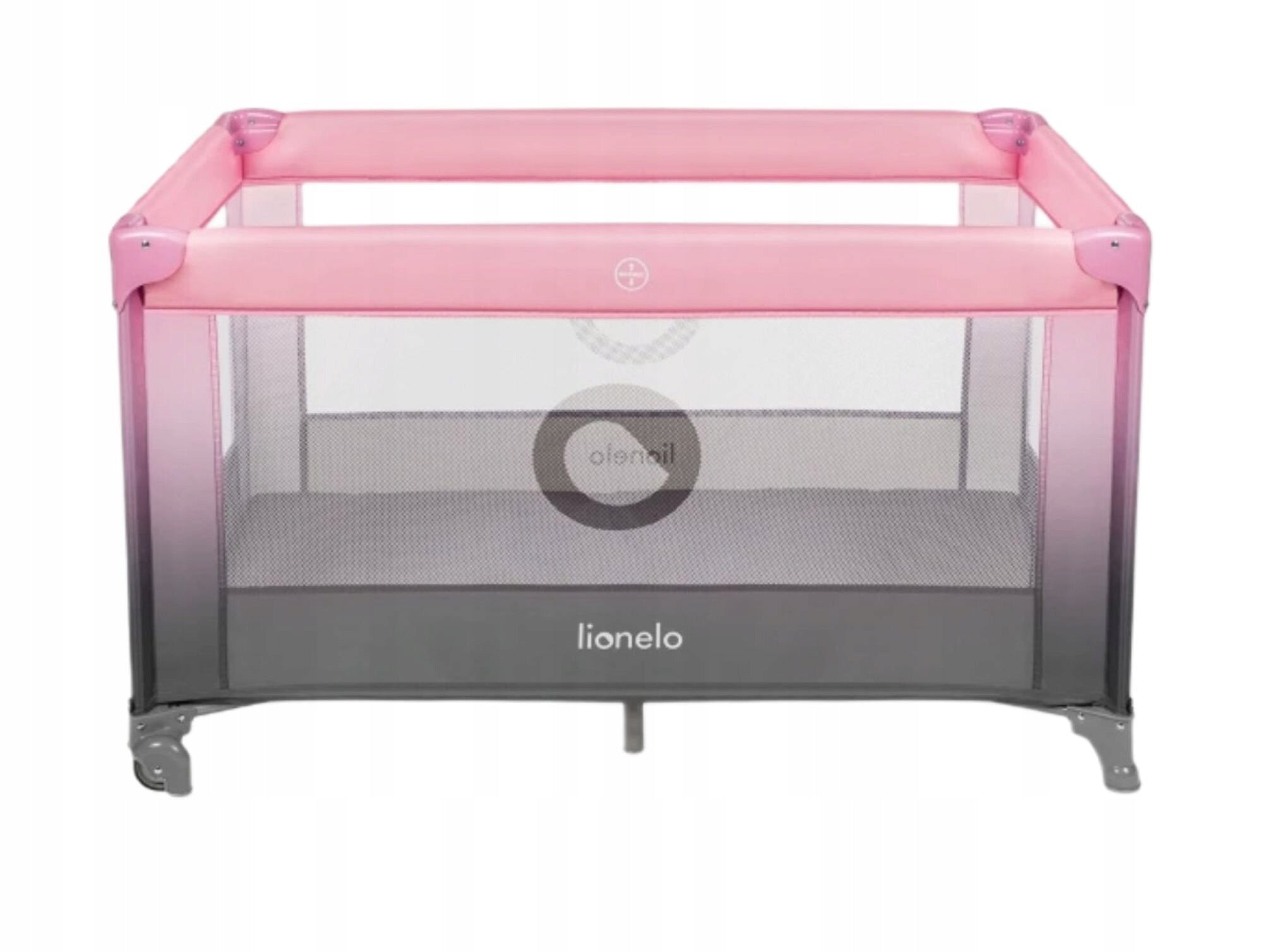 Travel cot LIONELO Stefi Pink Color pink