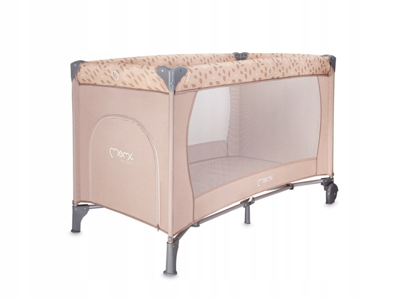 Travel cot MOMI Belove Beige