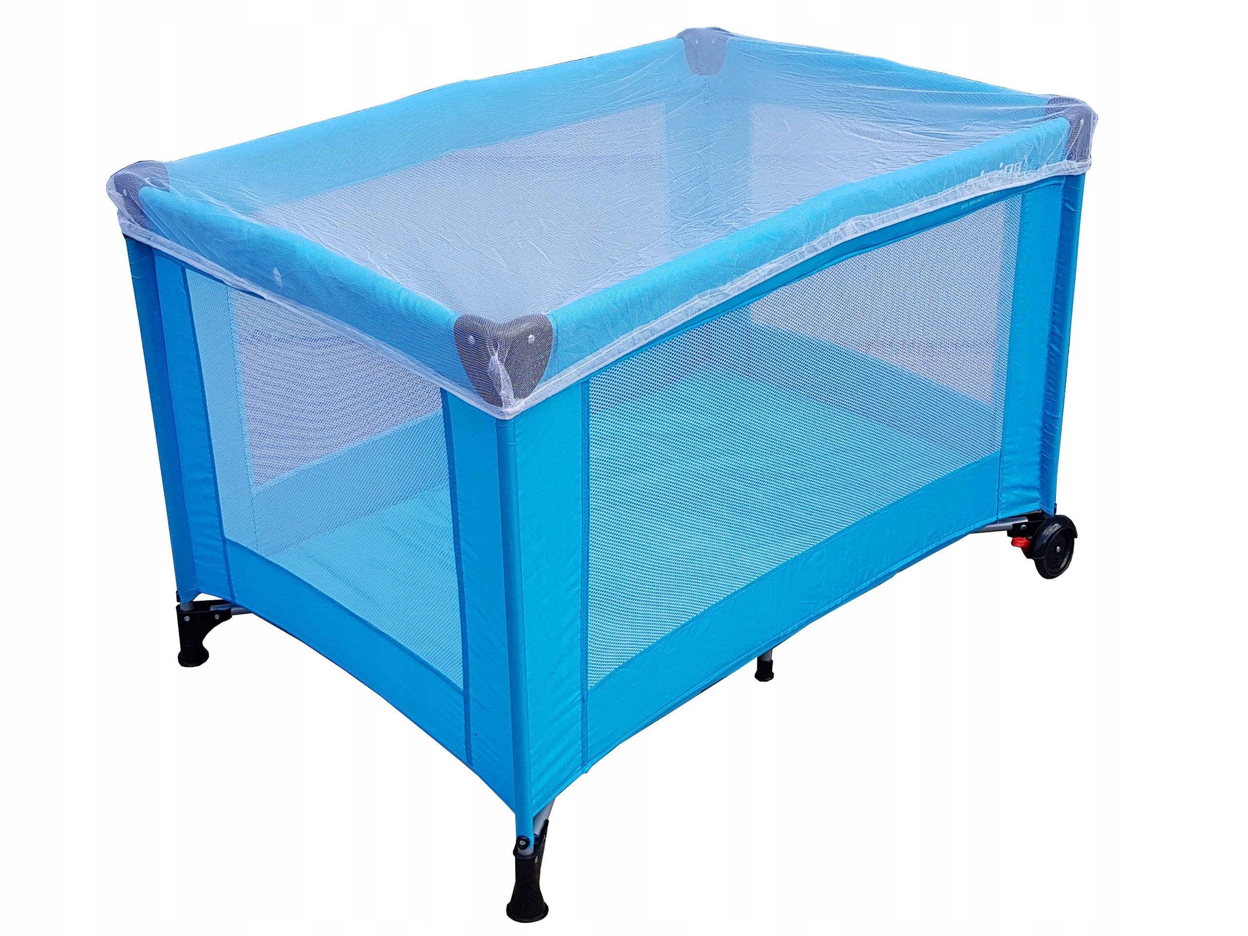 Travel cot Titan 70 x 110 cm blue Packaging status original