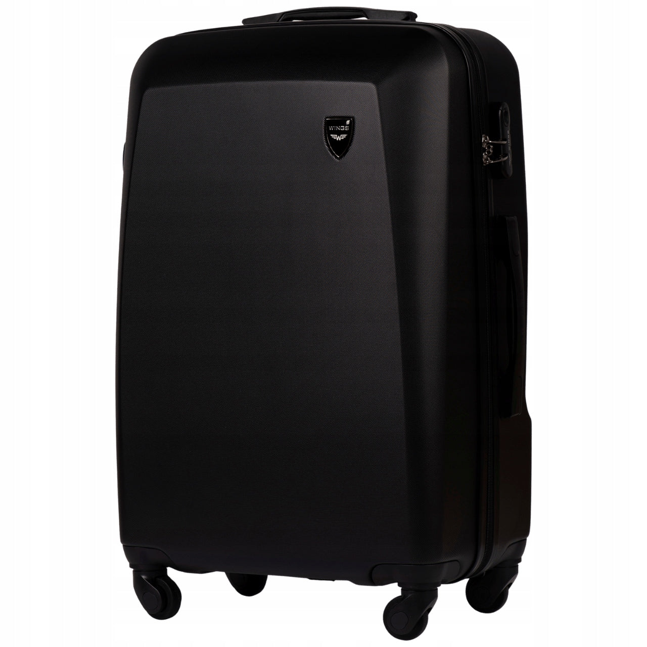 Travel luggage XL MEDIUM hard suitcase CAPACIOUS on 4 wheels with ABS WINGS EAN (GTIN) 5905947763009