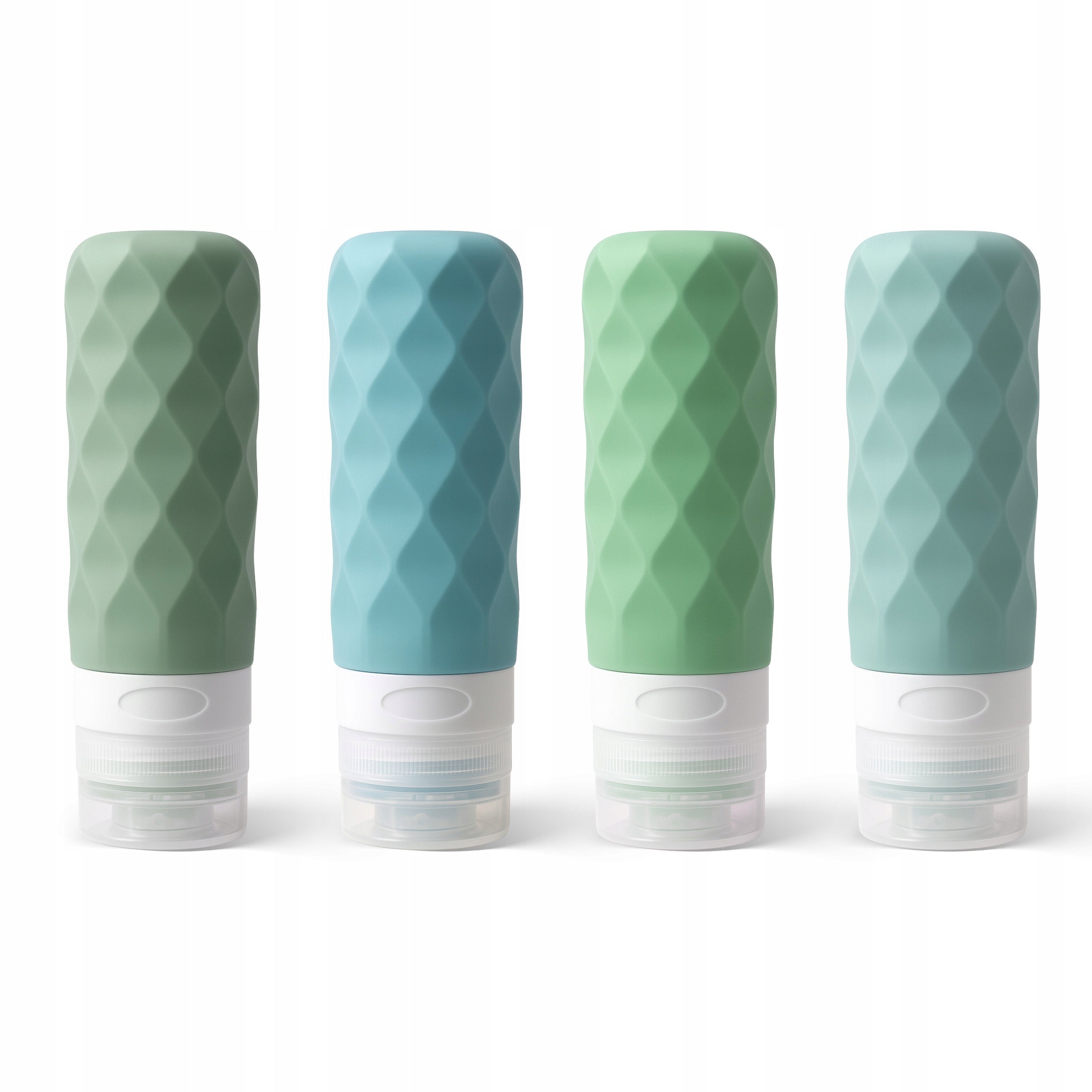 Travel silicone bottles for cosmetics for airplane luggage Peterson 90ml Packaging status original
