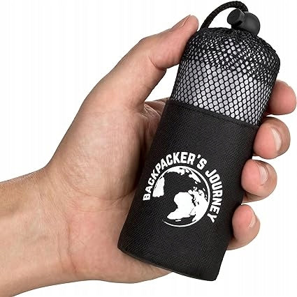 Travel sleeping bag SMALL LIGHTWEIGHT 100% microfiber breathable 155g 220cm x 70cm