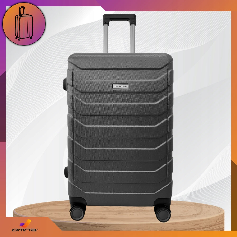 Travel suitcase large on wheels XXL ABS suitcases bag trunk wheels 94L Packaging status original