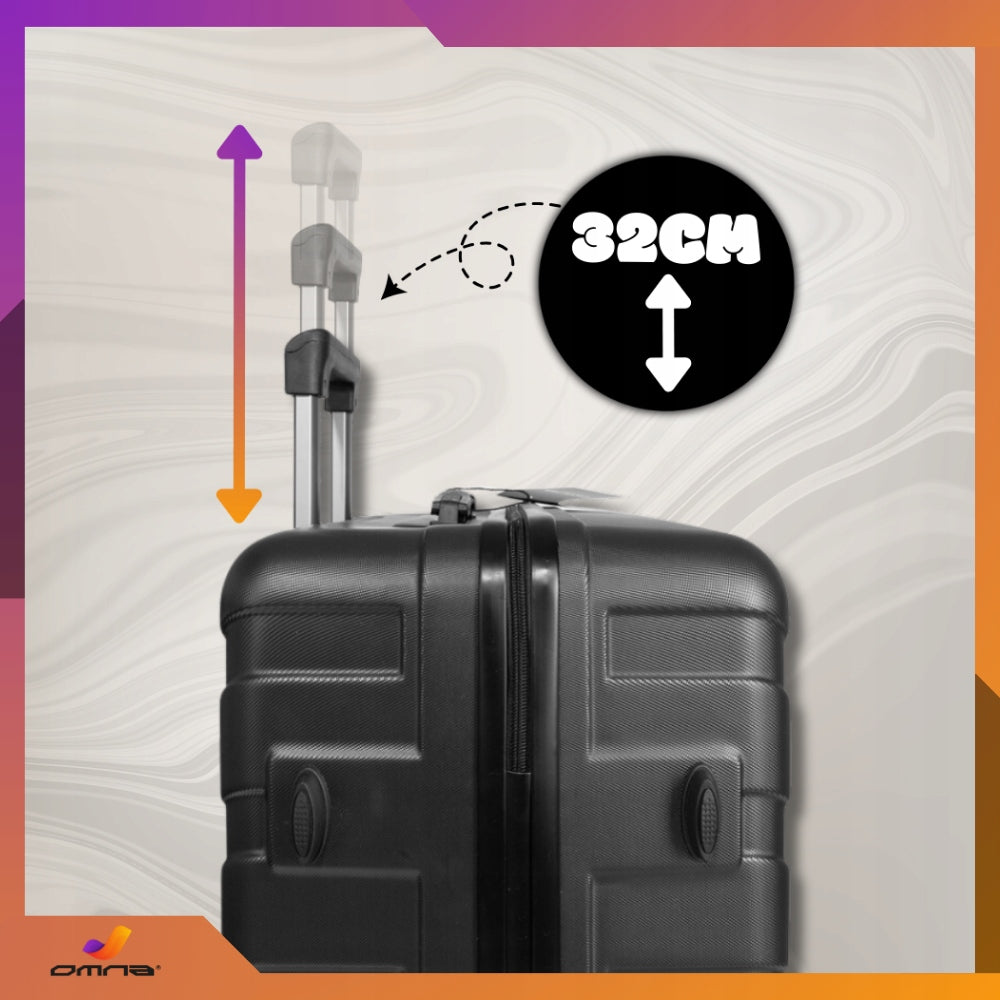 Travel suitcase on wheels medium XL polycarbonate case for children 63L Manufacturer code ARIZONA