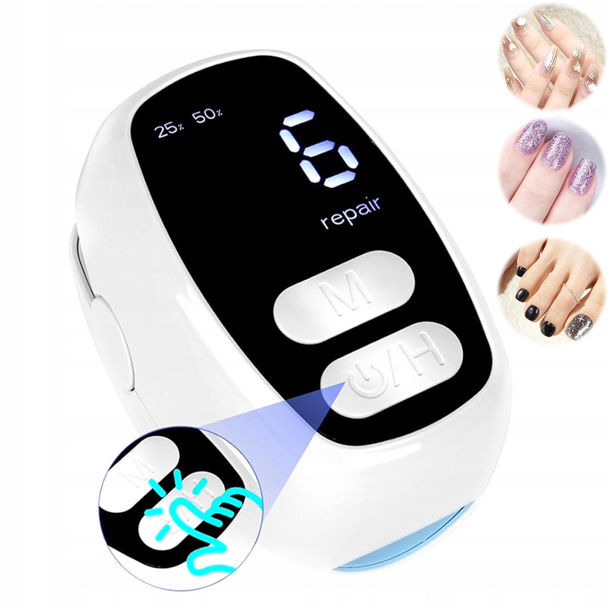 Treatment of Nail Fungus Laser 10X Faster Without Pain Easy to Use