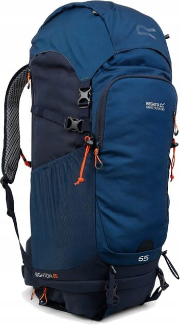Trekking backpack with cover Regatta HIGHTON V2 EU276 navy blue 5ZR 65L